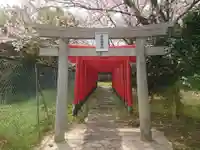 古城稲荷社の鳥居