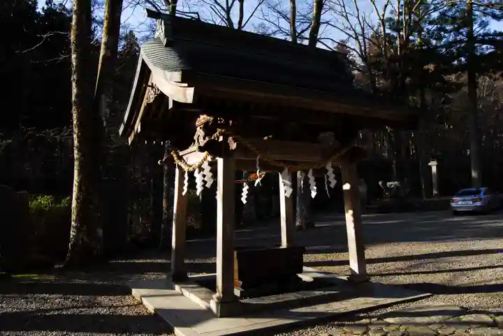 古峯神社の手水舎