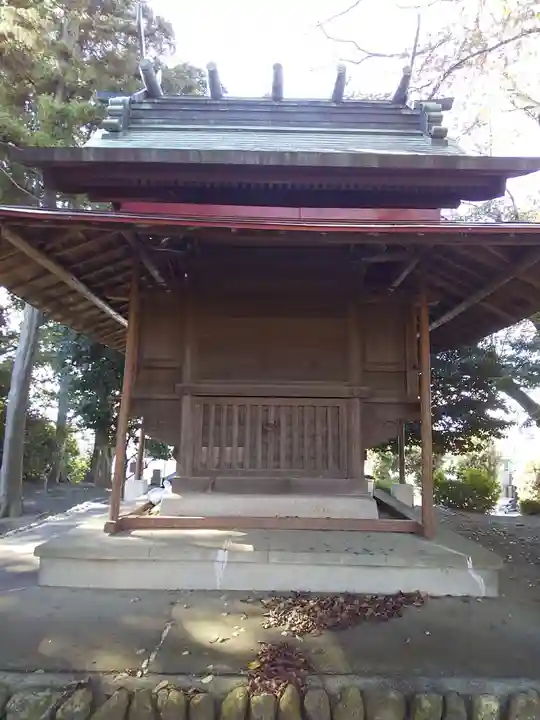 奥富神社の本殿・本堂