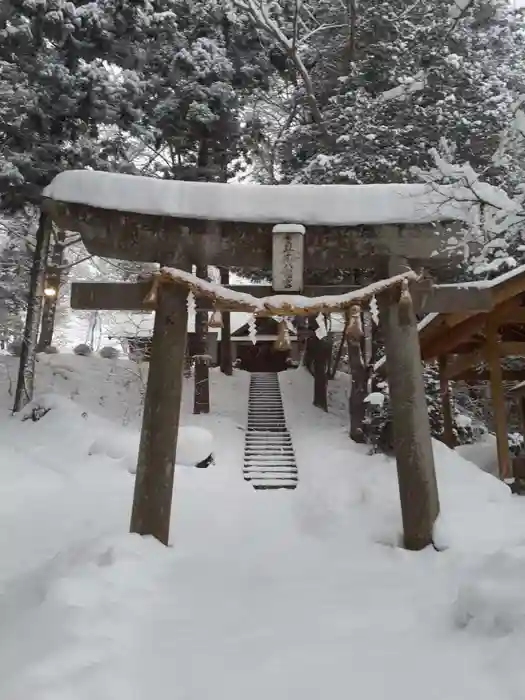 立木八幡神社の鳥居