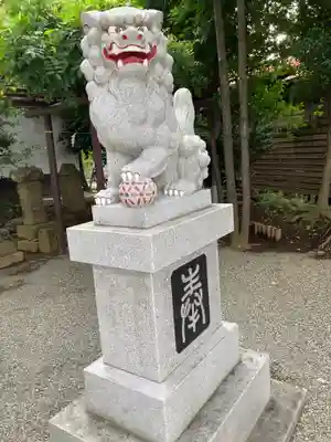 鈴鹿明神社の狛犬