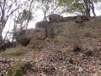 鐸比古鐸比賣神社旧社地の自然