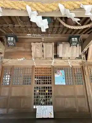 諏訪八幡神社の本殿・本堂