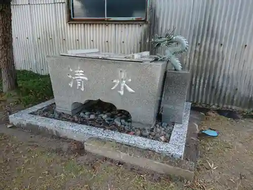 秋葉神社の手水舎