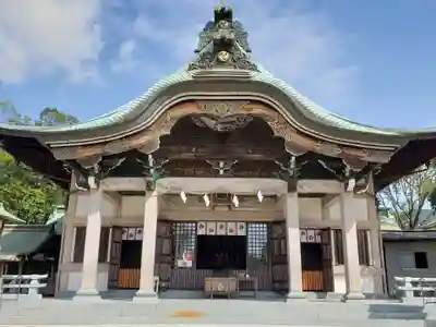 亀山八幡宮の本殿・本堂