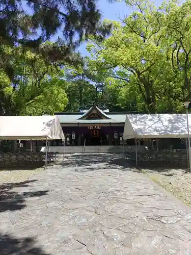 和歌山縣護國神社の本殿・本堂