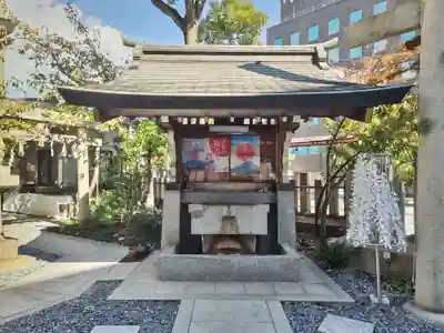 鵲森宮の手水舎