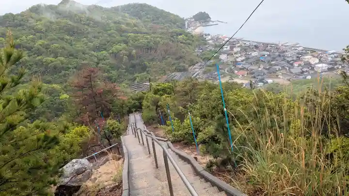 小瀬石鎚神社の景色