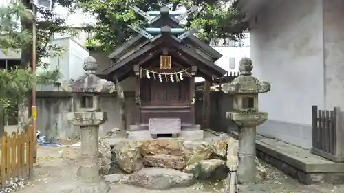 安久美神戸神明社の末社