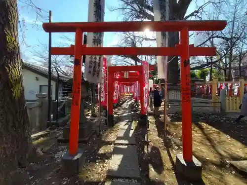 武芳稲荷神社の鳥居