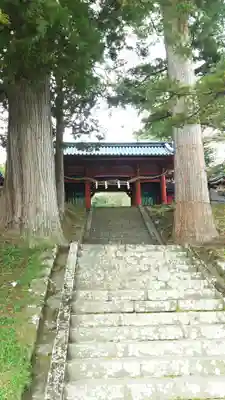 日光二荒山神社中宮祠の山門・神門