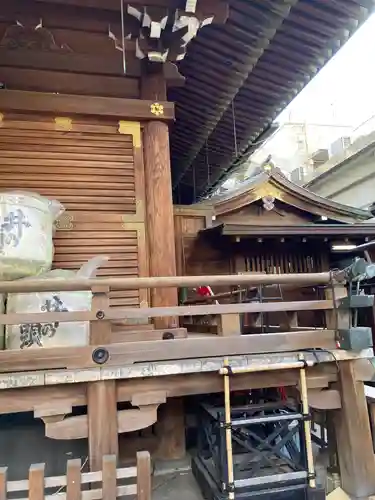 下谷神社の本殿