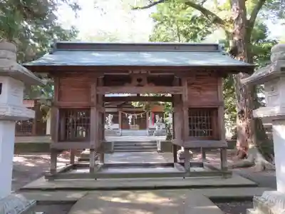 諏訪神社の山門・神門