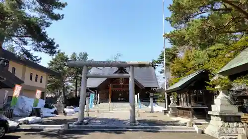 富良野神社の鳥居