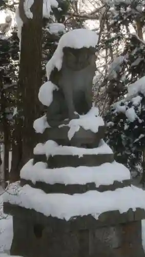 比布神社の狛犬