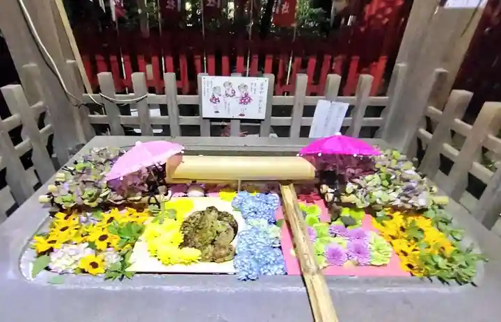 下谷神社の手水舎