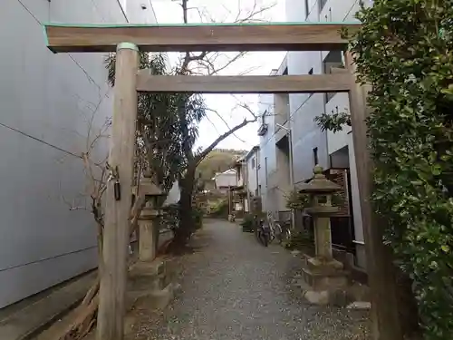 松姤社（熱田神宮摂社）の鳥居