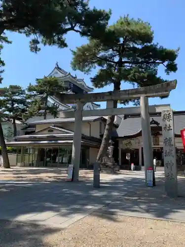 龍城神社の鳥居