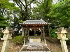 多坐弥志理都比古神社の手水