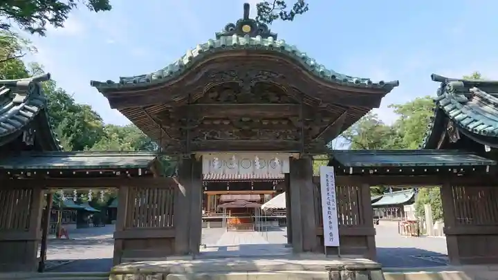 三嶋大社の山門・神門