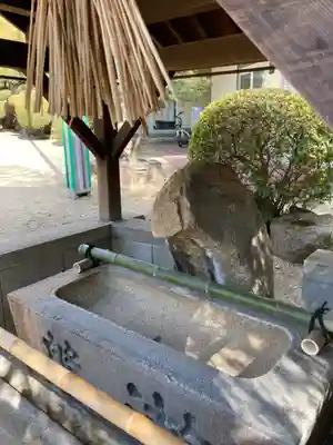 林神社の手水舎
