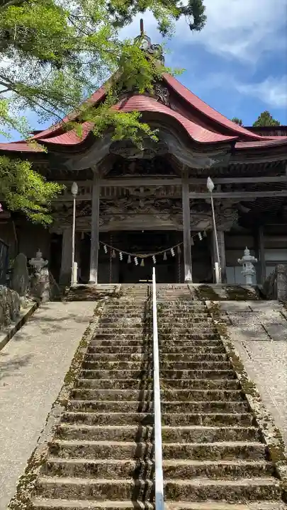 出羽月山湯殿山摂社岩根沢三神社(三山神社)(山形県)