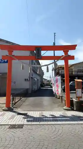 鹽庚申神社の鳥居