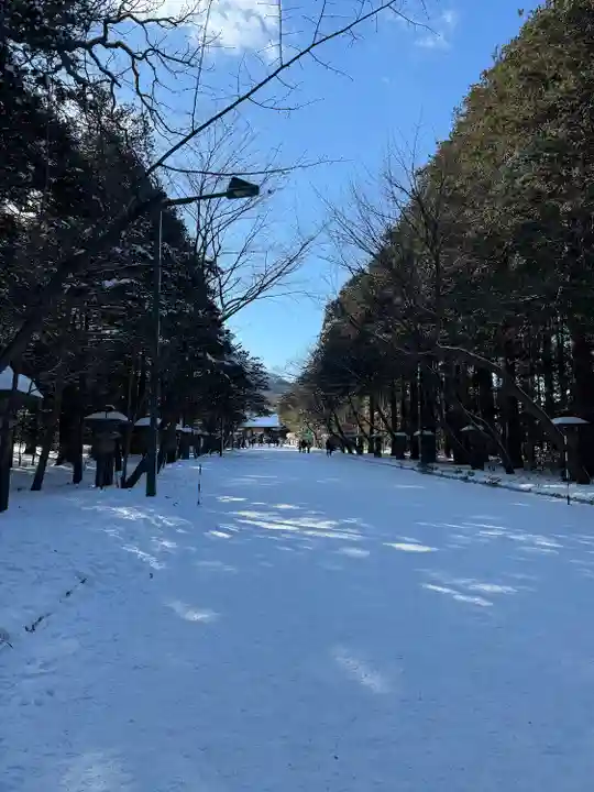 北海道神宮の景色