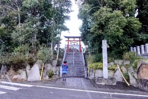 半城土天満神社の鳥居