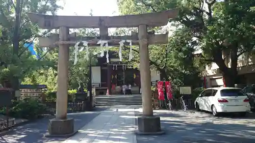 稲毛神社の鳥居