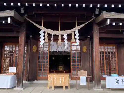 茨城縣護國神社の本殿・本堂