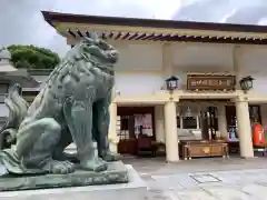 愛知縣護國神社の狛犬