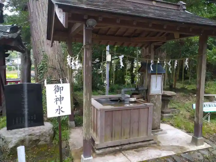 久留里神社の手水舎