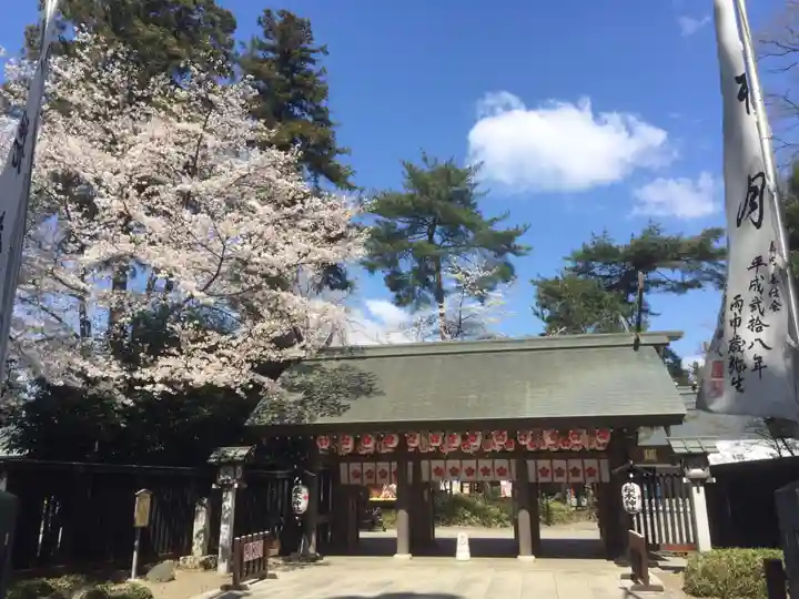 櫻木神社の山門・神門
