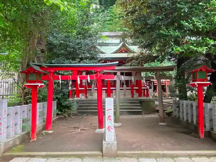 御田八幡神社の末社・摂社