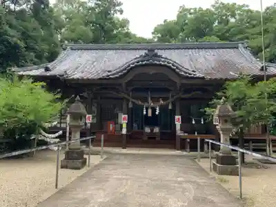 比木神社の本殿・本堂