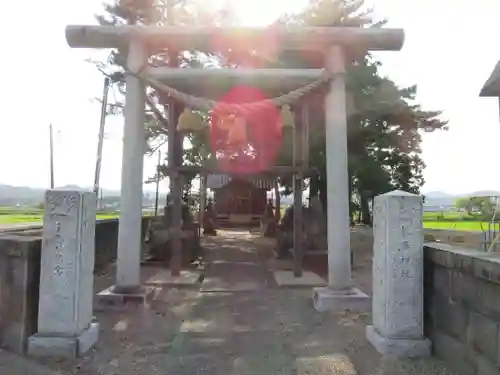 藤巻神社の鳥居