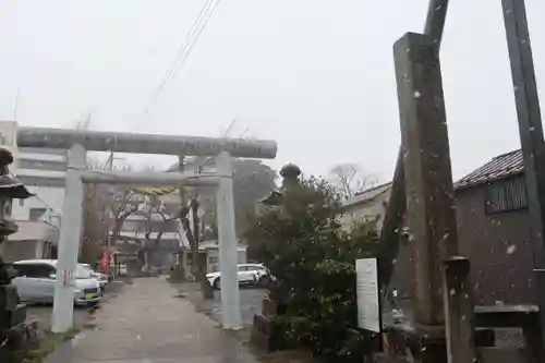 阿邪訶根神社の鳥居
