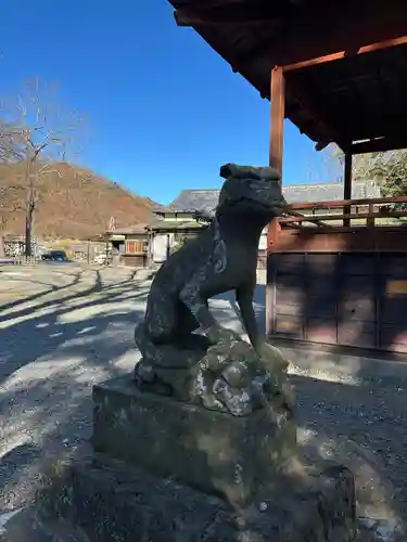 椋神社の狛犬