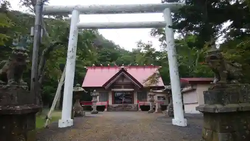 厚岸神社の鳥居