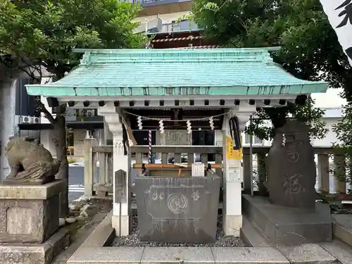 椙森神社の手水舎