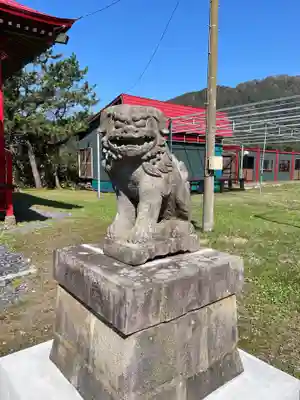 静狩稲荷神社の狛犬