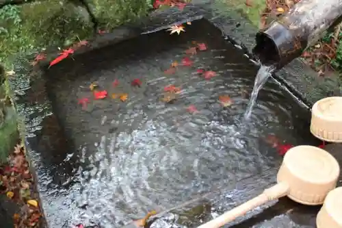 大威徳寺の手水