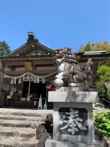 加佐登神社の狛犬