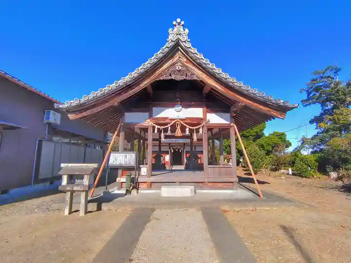 八幡社(玉野)の本殿・本堂