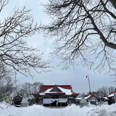釧路一之宮 厳島神社の本殿・本堂