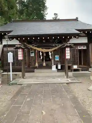 祖母井神社の本殿・本堂
