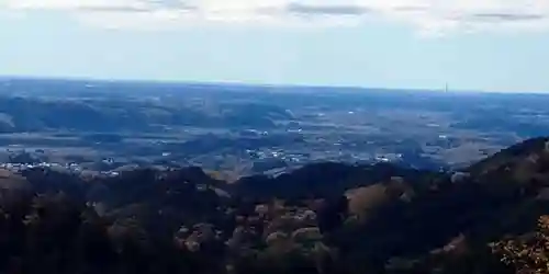 青麻三光神社の景色