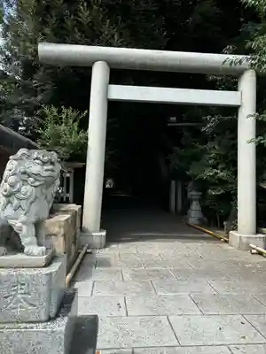 岩槻久伊豆神社の鳥居