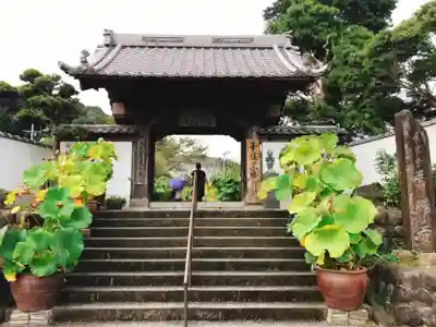 香勝寺の山門・神門